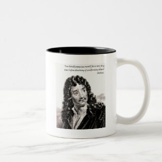 Caneca De Café Em Dois Tons Moliere - se deve considerar-se oneself para muito