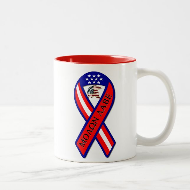 CANECA DE CAFÉ EM DOIS TONS MOLON LABE (Direita)