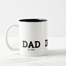 Caneca De Café Em Dois Tons Mom Established New Mom Gift