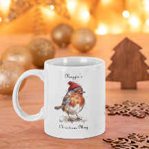 Momento de Café de Natal do Robin Aconchegante