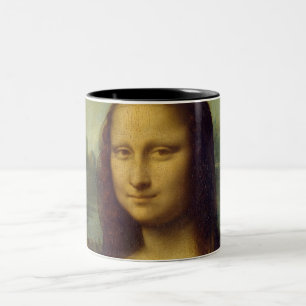 Caneca De Café Em Dois Tons Mona Lisa