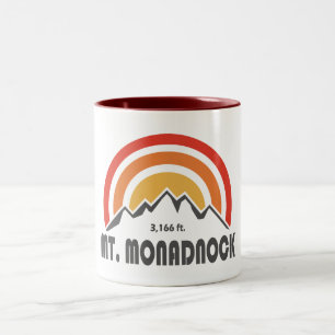 Caneca De Café Em Dois Tons Monadnock New Hampshire