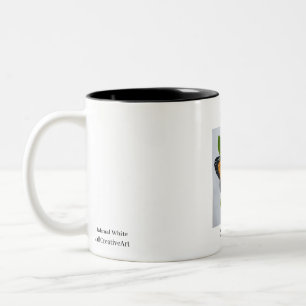 Caneca De Café Em Dois Tons Monarca Borboleta Café Mug