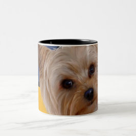 Caneca De Café Em Dois Tons Mondrian Yorkie