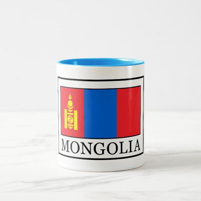 Caneca De Café Em Dois Tons Mongólia (Centro)