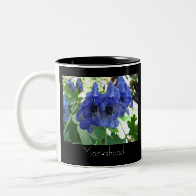 Caneca De Café Em Dois Tons Monkshood (Esquerda)