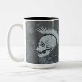 Caneca De Café Em Dois Tons Monotone Mug Com Células Gêmeas