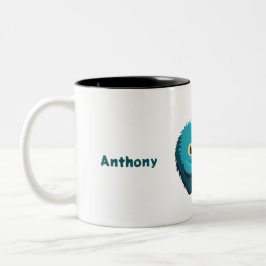 Caneca De Café Em Dois Tons Monster Love