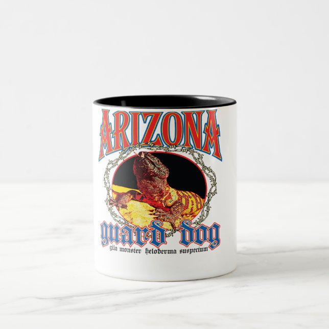 Caneca De Café Em Dois Tons Monstro de Gila do Arizona (Centro)