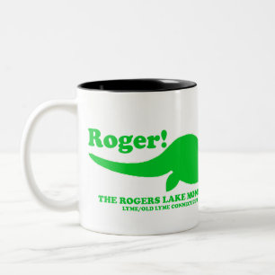 CANECA DE CAFÉ EM DOIS TONS MONSTRO DO LAGO DE ROGERS