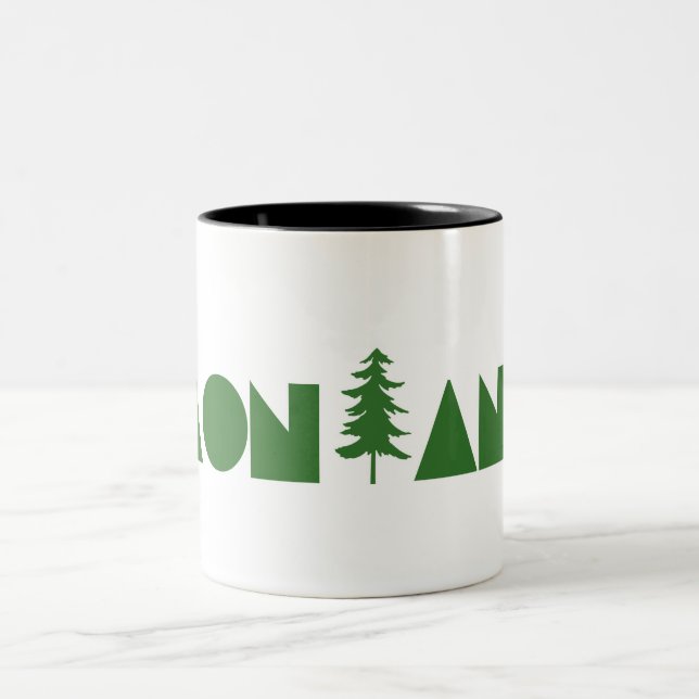 Caneca De Café Em Dois Tons Montana (Centro)