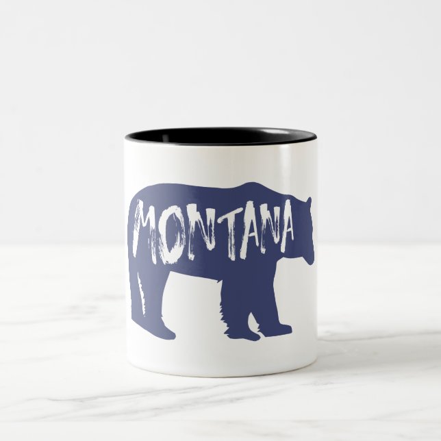 Caneca De Café Em Dois Tons Montana Bear (Centro)