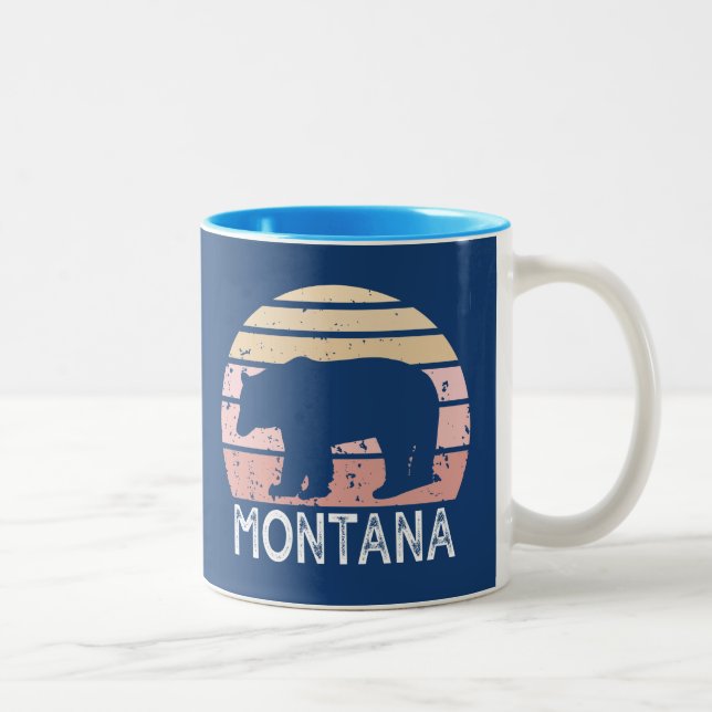 Caneca De Café Em Dois Tons Montana Bear (Direita)