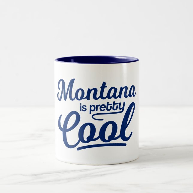 Caneca De Café Em Dois Tons Montana é Bonito (Centro)
