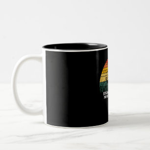 CANECA DE CAFÉ EM DOIS TONS MONTANHA DO AÇÚCAR CAROLINA DO NORTE
