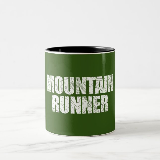Caneca De Café Em Dois Tons Montanha Runner (Centro)