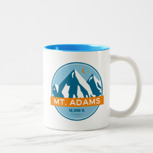 Caneca De Café Em Dois Tons Monte Adams Washington Stars Moon