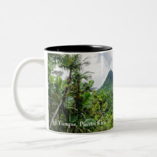 Caneca De Café Em Dois Tons Monte Britton e paisagem iunque