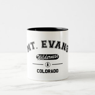 Caneca De Café Em Dois Tons Monte Evans Wilderness