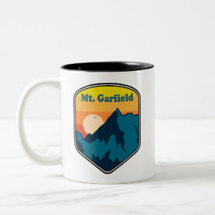 Caneca De Café Em Dois Tons Monte Garfield New Hampshire Nascer do Sol