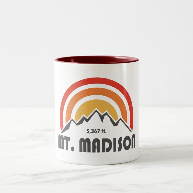 Caneca De Café Em Dois Tons Monte Madison New Hampshire (Centro)
