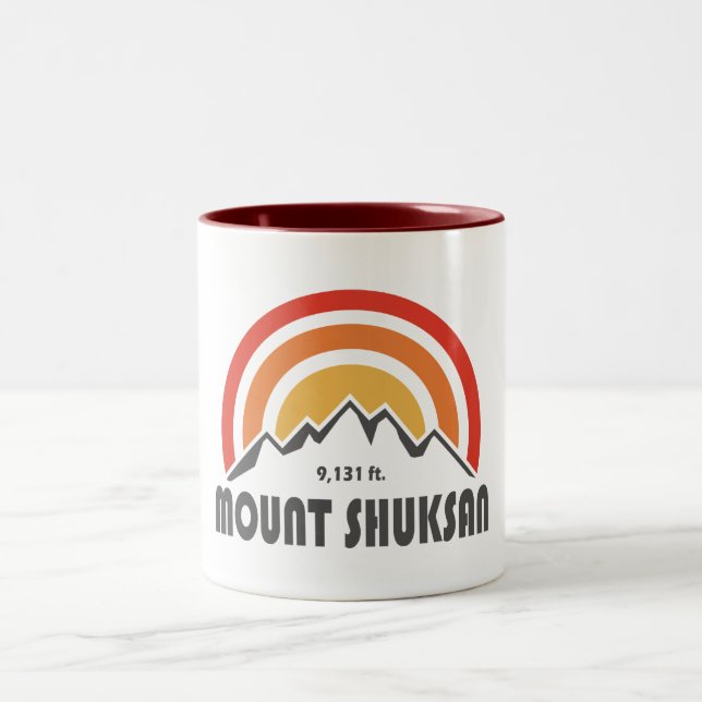 Caneca De Café Em Dois Tons Monte Shuksan (Centro)