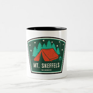 Caneca De Café Em Dois Tons Monte Sneffels Wilderness Colorado Camping