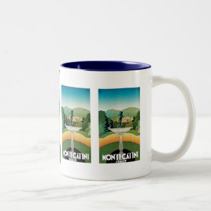 Caneca De Café Em Dois Tons Montecatini