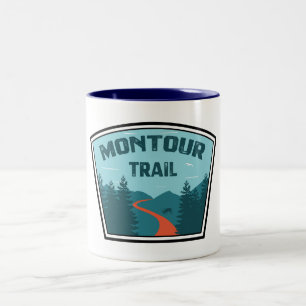 Caneca De Café Em Dois Tons Montour Trail