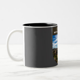Caneca De Café Em Dois Tons Monumento Nacional Chiricahua