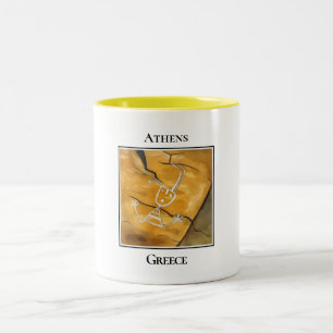Caneca De Café Em Dois Tons Monumento Nacional Petroglyph