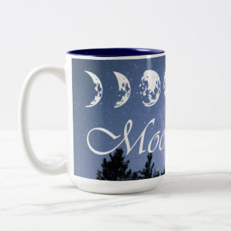 Caneca De Café Em Dois Tons Moon Fest Coffee Mug!