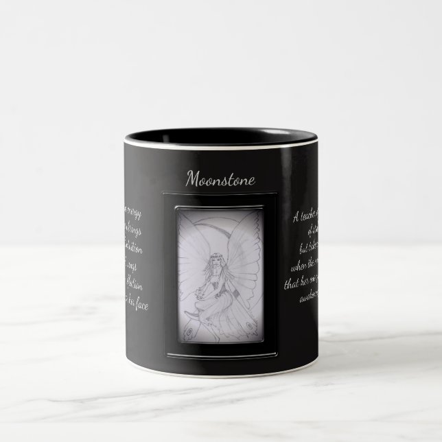 Caneca De Café Em Dois Tons Moonstone Crystal Fairy (Centro)