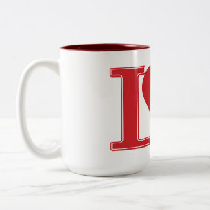 Caneca De Café Em Dois Tons Moose Love