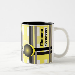 Caneca De Café Em Dois Tons Morning Starter Coffee Mug