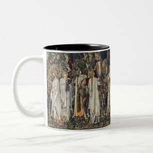 Caneca De Café Em Dois Tons Morris Knights of the Grail: Armando para a Batalh
