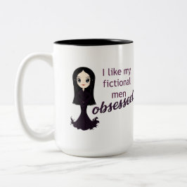 Caneca De Café Em Dois Tons Morticia Obssou Mug