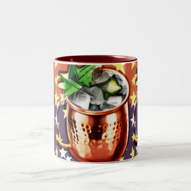 Caneca De Café Em Dois Tons Moscou Mule (Centro)