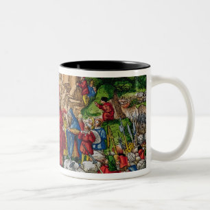 Caneca De Café Em Dois Tons Moses que cruza o Mar Vermelho