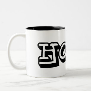 Caneca De Café Em Dois Tons Mostre sua hospitalidade e "assuma o papel dos pro