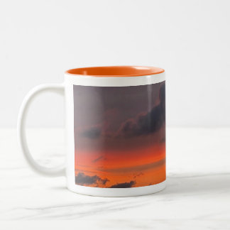 Caneca De Café Em Dois Tons Motiv Sonnenuntergang