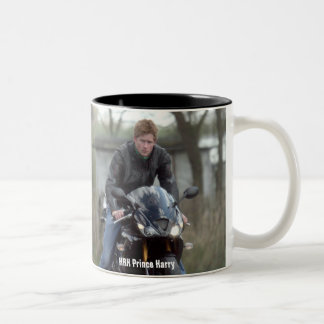 Caneca De Café Em Dois Tons Moto Príncipe Harry