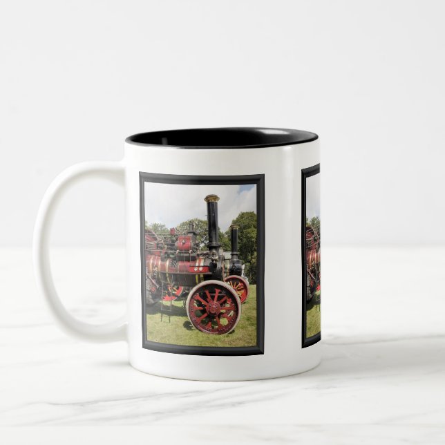 CANECA DE CAFÉ EM DOIS TONS MOTORES DE TRACÇÃO (Esquerda)