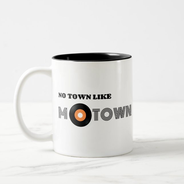 Caneca De Café Em Dois Tons Motown (Esquerda)
