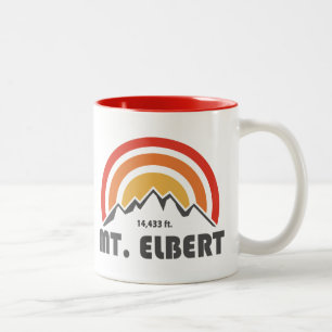 Caneca De Café Em Dois Tons Mount Elbert