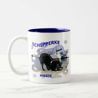 Caneca De Café Em Dois Tons Moxie do Schipperke