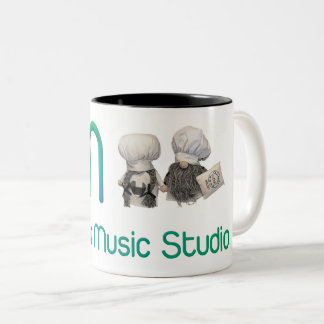 Caneca De Café Em Dois Tons Moyer Music Studio Mug