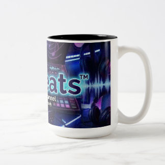 Caneca De Café Em Dois Tons MrBeats FREE Original Music Sharing Mug!