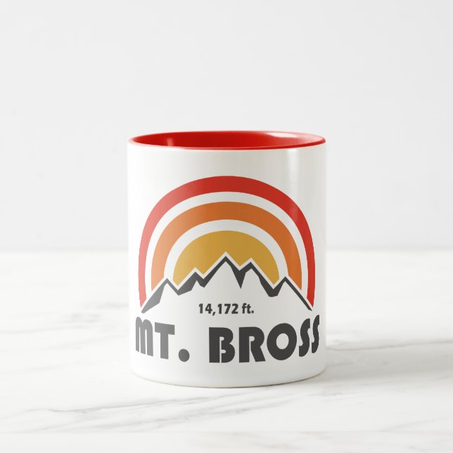 Caneca De Café Em Dois Tons Mt. Bross (Centro)