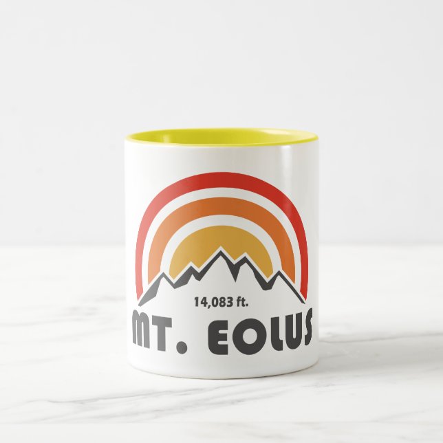 Caneca De Café Em Dois Tons Mt. Eolus (Centro)